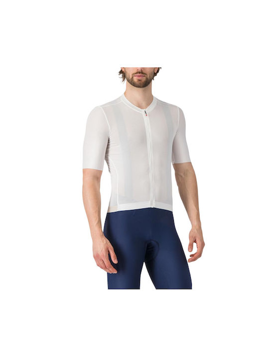 Castelli Herren Kurzarm-Radtrikot Weiß