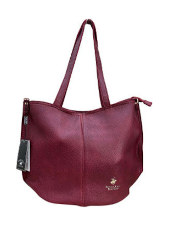 Women's Burgundy Tote Bag