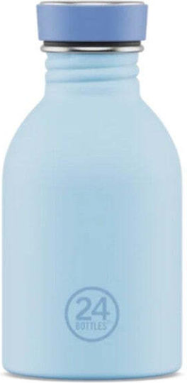 24Bottles Rostfreies Kinder Trinkflasche mit Stroh Auslaufsicher Mehrfarbig 250ml