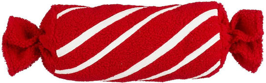 Χριστουγεννιάτικο Μαξιλάρι Fleece Φ13 Edelman Candy Cane Red 1140206 Χριστουγεννιάτικο Μαξιλάρι Fleece Φ13 Edelman Candy Cane Red 1140206