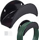 Relaxdays Hose Guide Edge Protection Set 2 Black