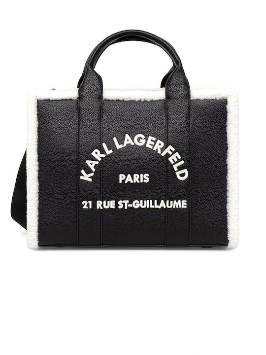 Karl Lagerfeld Schwarze Damen-Tote-Tasche