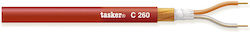 C260 PVC Red Balanced Microphone Cable 2x0.25mm...