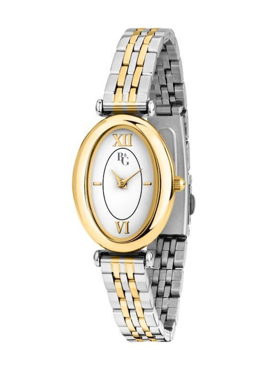 Chronostar Oval Women's Watch 23mm Battery-Powered with Silver Stainless Steel Bracelet Chronostar Oval Women's Watch 23mm Battery-Powered with Silver Stainless Steel Bracelet