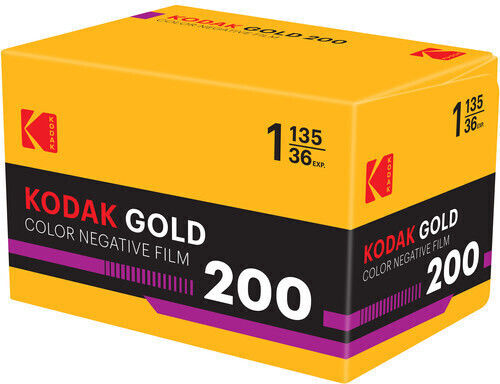 Kodak Gold 135mm-36 Exp 200 ISO Color Film New