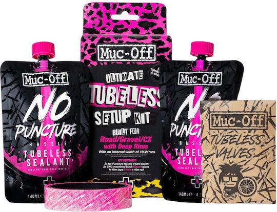 Muc-Off Kit Ultimate pentru Tubeless de Șosea 44 mm