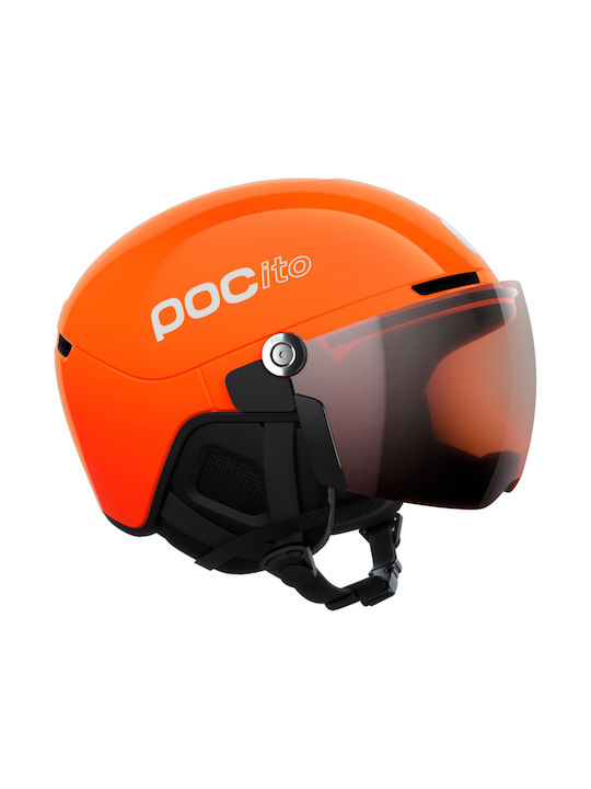 Poc Pocito Obex Kinder Ski- & Snowboardhelm in Orange