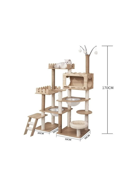 Denik Pets Denik Бежово 30x50x170 см.