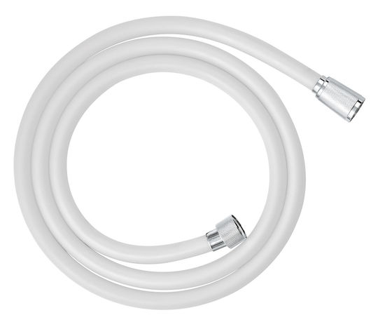Grohe 107061ls00 Silverflex Universeller Duschschlauch 1,5 m Verdrehsicher Weiß