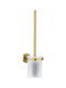 Grohe Goldene Metall-Toilettenbürste fürs Badezimmer