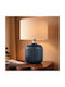 InTheBox Nim Ceramic Table Lamp for E14 Socket with White Shade and Blue Base