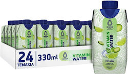 Minoa Water Βιταμινούχο Νερό με Γεύση Lime, Mint & Cucumber 24x330ml Minoa Water Βιταμινούχο Νερό με Γεύση Lime, Mint & Cucumber 24x330ml