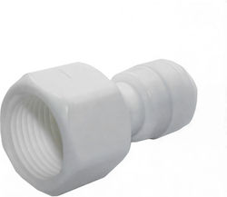 Conector Rapid Drept, Închidere cu Clips, Filet Mamă 1/4″, 3/8″