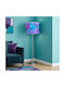 Purple Zinnia Floor Lamp with E27 Bulb Holder Purple