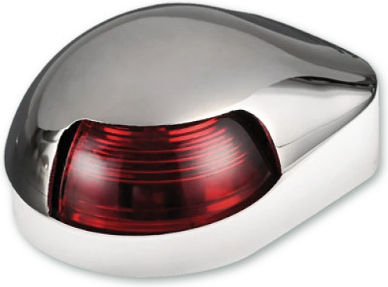 Osculati Lampă 80x58 mm Aplicată Albă Inox Inox