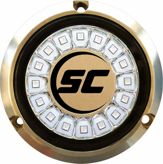 Shadow Caster Scr-16 Round White Underwater LED Light