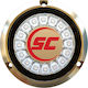 Shadow Caster Scr-16 Round Red Underwater LED Light