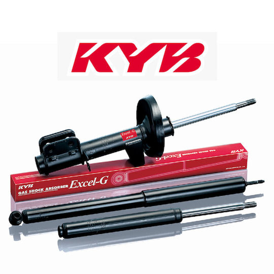 Set of Four Kayaba Excel-G Shock Absorbers for Daewoo Matiz 2005–2014 Installation Alignment