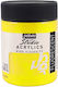 Studio Acrylics Acrylic Paint 500ml Pébéo 372 Fluorescent Yellow