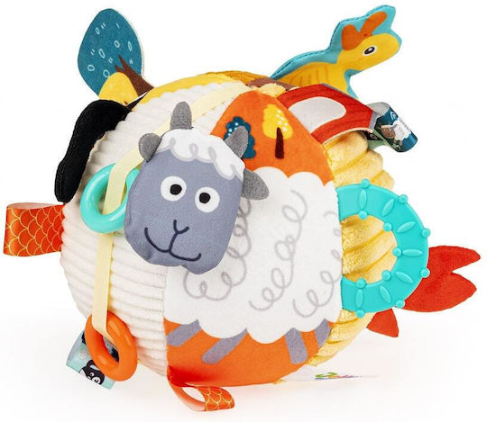 Cangaroo Minge Jollybaby Farm Deluxe din Material Textil pentru Nou-Născuți