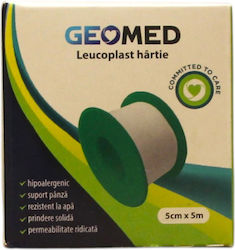 Leukoplast Geomed Paper Tape Papierpflaster 5 cm x 5 m