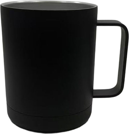 Estia Tazzina Cană Metalică Neagră 300ml 2 Bucăți