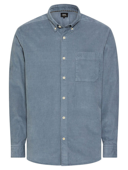 Camel Active Long Sleeve Corduroy Shirt in Regu...
