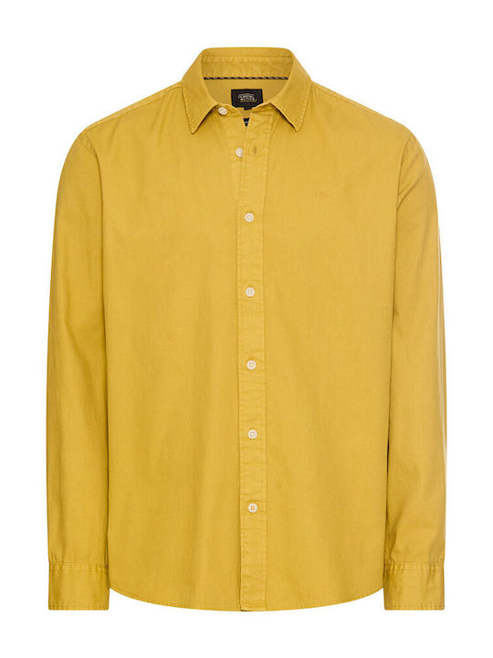 Camel Active Long Sleeve Shirt Yellow
