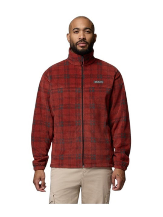 Columbia Steens Mountain Herren-Fleecejacke Rot