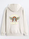 Notis Brand Ανδρικό Hoodie Λευκό 0445