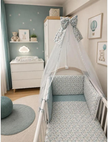 Baby Star Babybettwäsche-Set Garden Mehrfarbig 3-teilig
