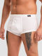Men's White Slip