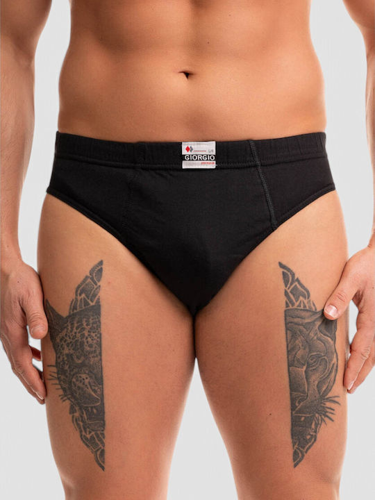 Men's Black Slips 6-Pack