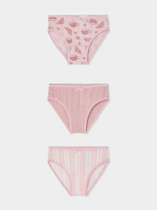 Boboli Комплект Детски Бикини 3 бр. Pink
