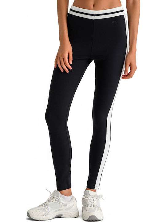 Training Leggings für Damen Schwarz