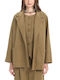 MY T Langer Damenblazer in Khaki