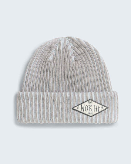 Salty Beanie Unisex Knitted Beanie in Grey