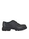 Schwarze Leder-Herrenschnürschuhe