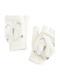 Kids Knitted White Gloves