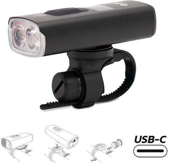 Ewheels CMM337 Rechargeable Front Bicycle Light