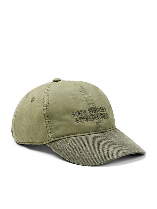 Camel Active Men's Hat Camel Active Jockey Waxed Green