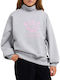Kinder-Sweatshirtjacke Heather Grey Bye Bye Rain
