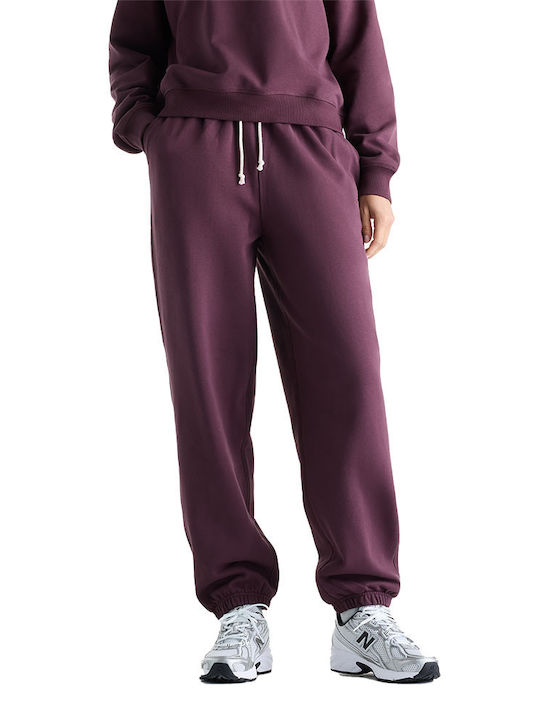 Athletics Дамски Анцуг с Ластик Cherry Leather