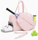 Miss Lulu Tennis-Schulter-/Handtasche Rosa