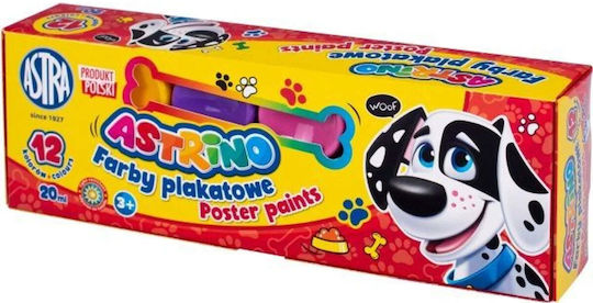 Astra Astrino Temperafarben 12 Farben 20 ml 12 Stück
