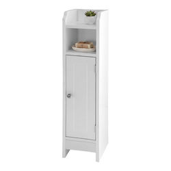 Relaxdays Dulap de Baie 30x25x100cm Alb 10051356