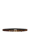 Brown Leather Women's Belt