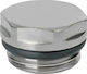 Chrome Radiator Plug 1/2" O-ring