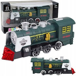Lean Toys Zug mit Sound, Licht und Rauch sowie Hindernissensor für Kinder ab 3 Jahren