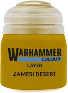 Games Workshop Warhammer Modellbau-Farbe Zamesi Desert 12 ml